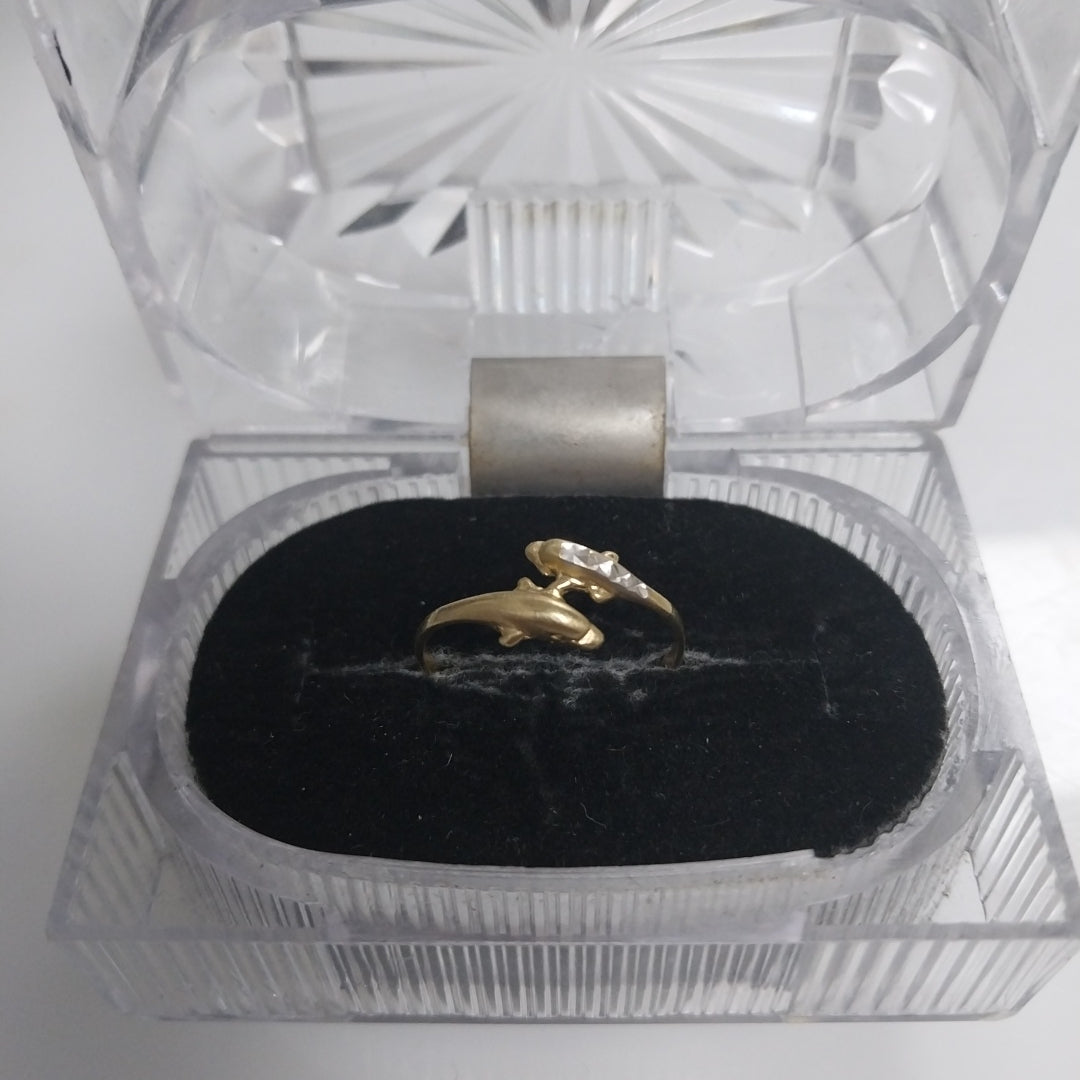 ANILLO ORO 14 K 1.2 GRMS (SEMINUEVO)