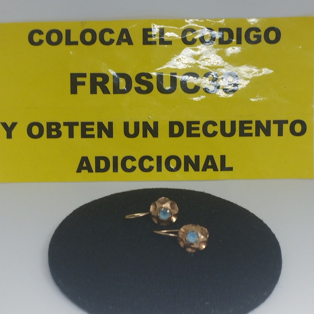 ARETES PAR ORO 10 K 1 GRMS (SEMINUEVO)