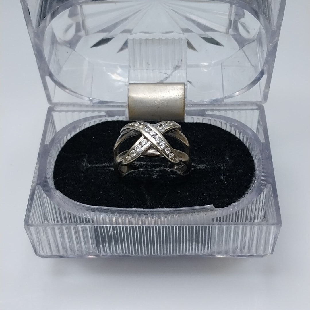 ANILLITO ORO BLANCO 10 K 6,30 GRMS (SEMINUEVO)