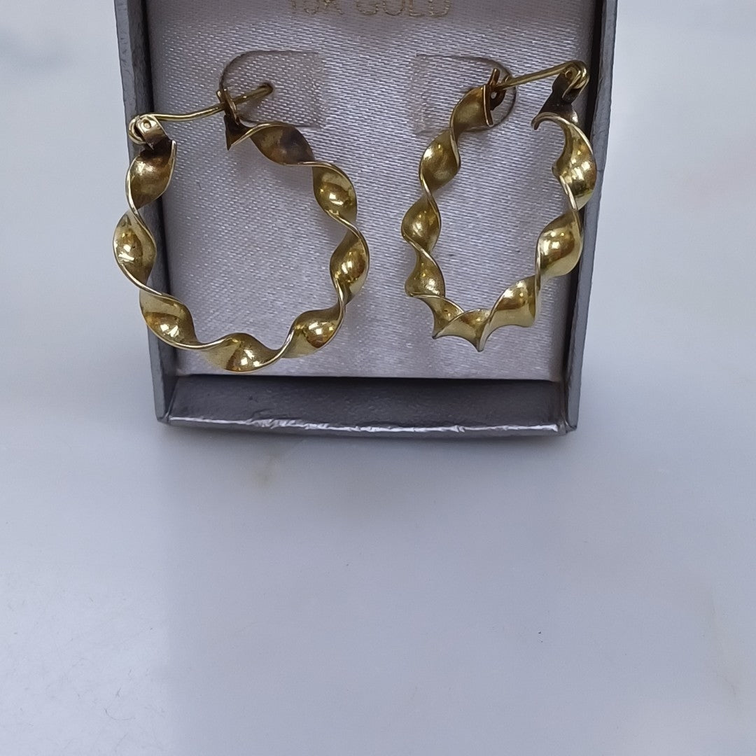 ARRACADAS PAR ORO 14 K 5,00 GRMS (SEMINUEVO)