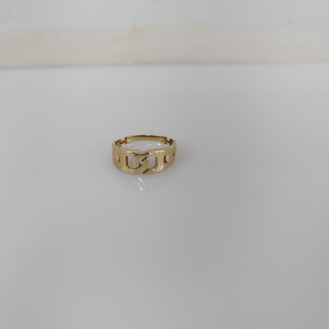 ANILLO ORO 14 K 2.4 GRMS (SEMINUEVO)