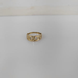 ANILLO ORO 14 K 2.4 GRMS (SEMINUEVO)