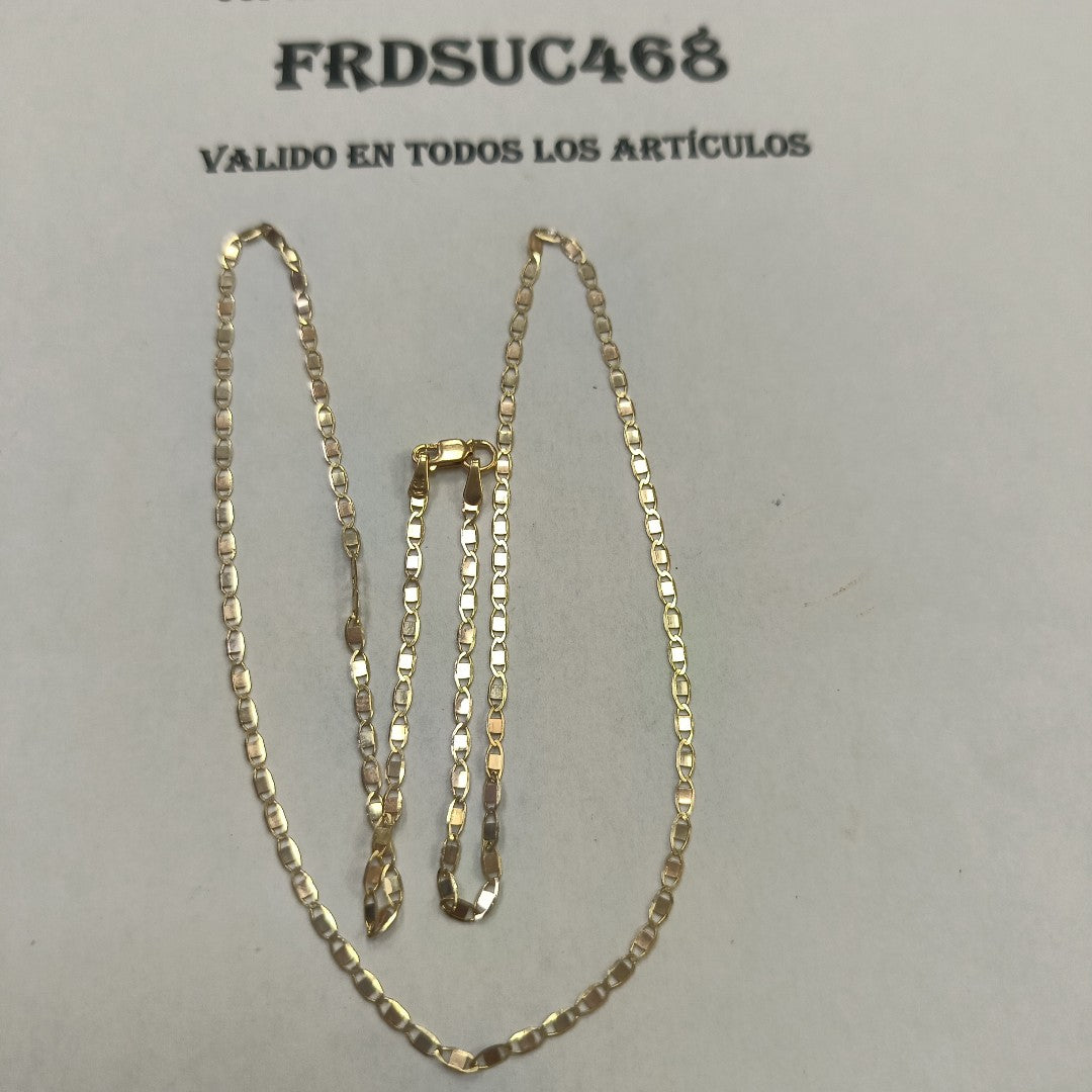 CADENAS GUCHI ORO 14K 55 CM 3.3 GR (NUEVO)