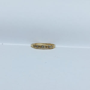 ANILLITO ORO 10 K 1,60 GRMS (SEMINUEVO)