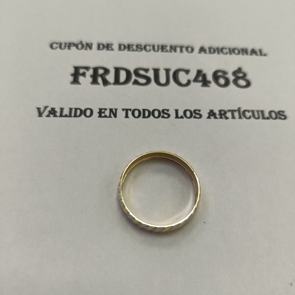 ARGOLLA ORO 10 K 1.7 GRMS (SEMINUEVO)