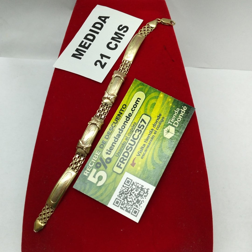 PULSERA ORO 14 K 12.1 GRMS (SEMINUEVO)