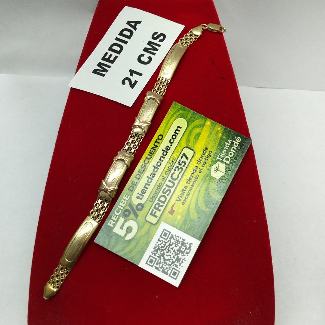 PULSERA ORO 14 K 12.1 GRMS (SEMINUEVO)
