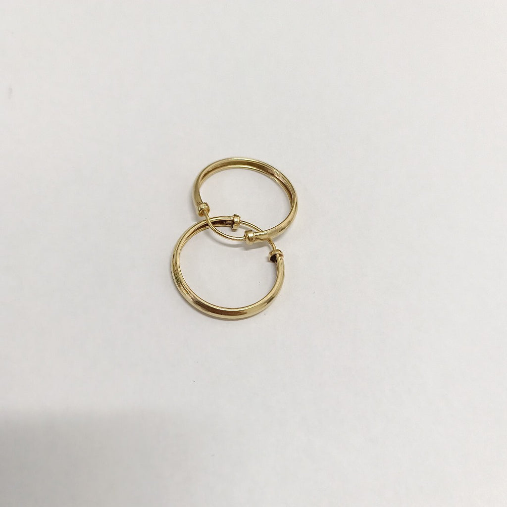 ARETES PAR ORO 18 K 1,60 GRMS (SEMINUEVO)