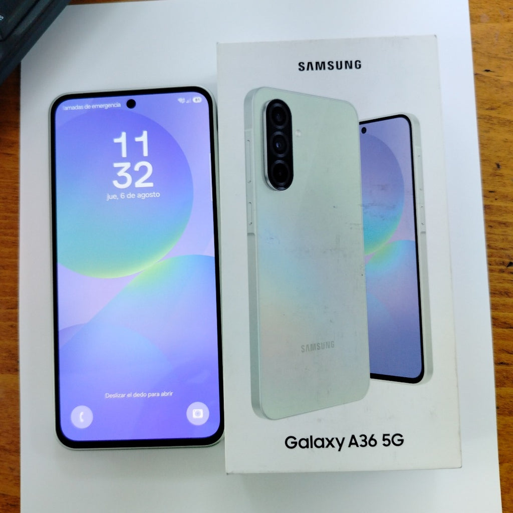CELULAR SAMSUNG GALAXY A36 5G SM-A366E (2025) 128 GB 6 GB RAM (SEMINUEVO)