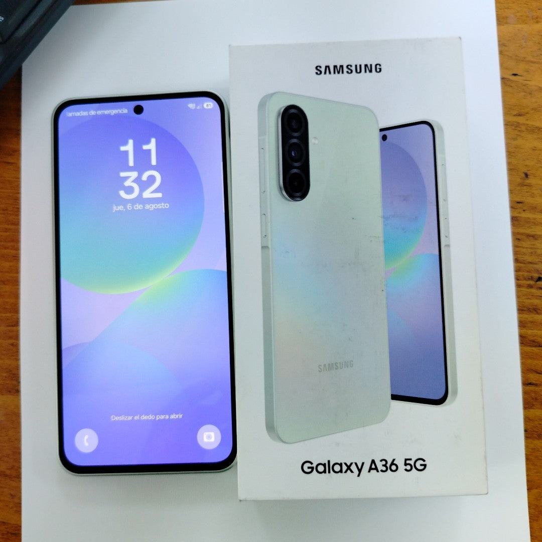 CELULAR SAMSUNG GALAXY A36 5G SM-A366E (2025) 128 GB 6 GB RAM (SEMINUEVO)