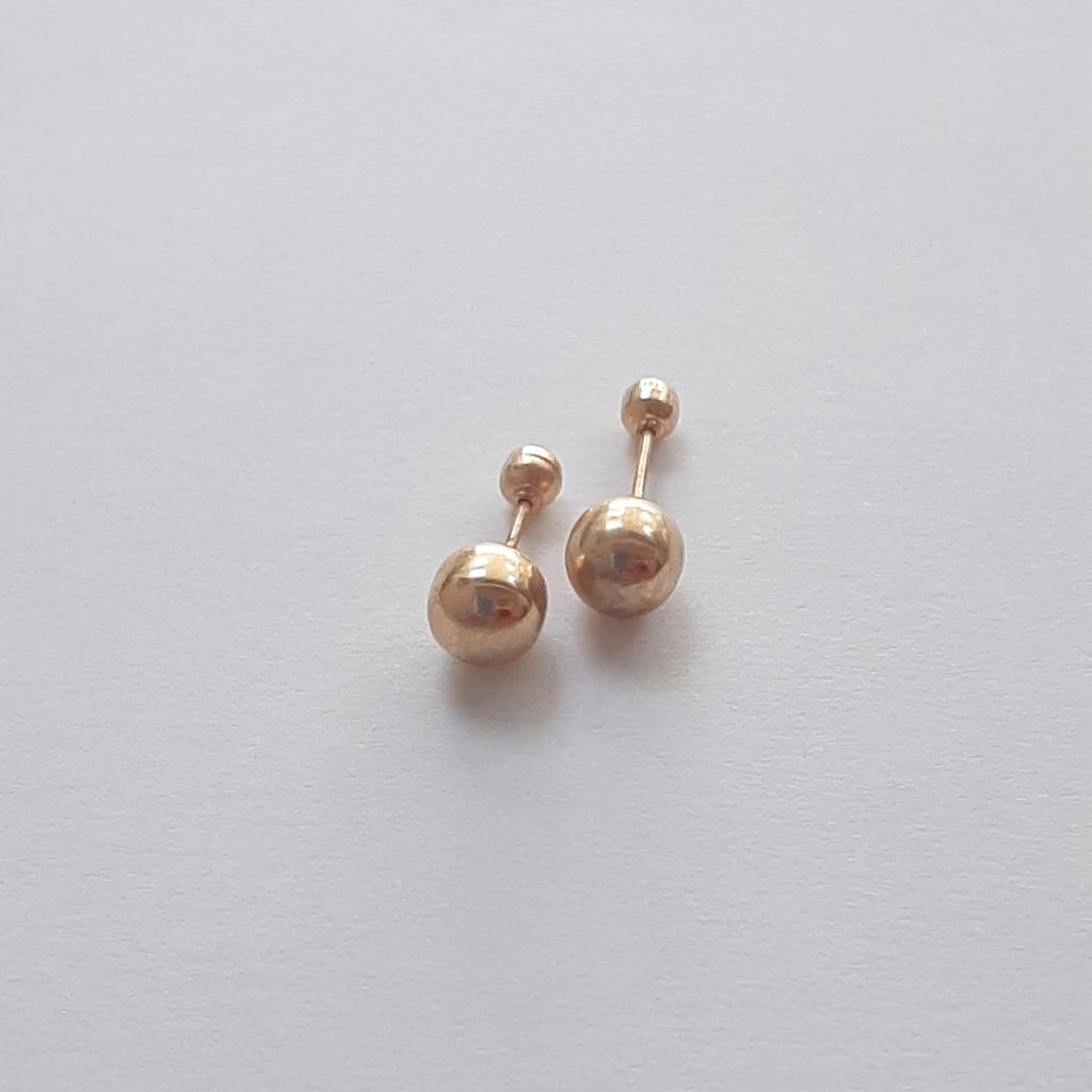 BROQUELES PAR ORO 14 K 0.2 GRMS (SEMINUEVO)