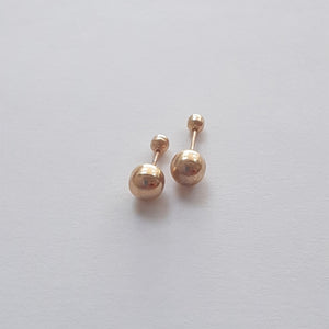 BROQUELES PAR ORO 14 K 0.2 GRMS (SEMINUEVO)