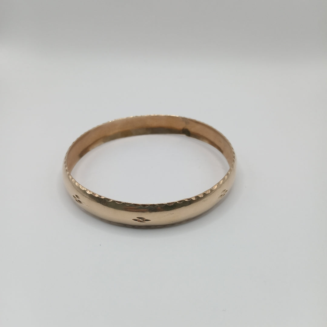 PULSERA RIGIDA ORO 14 K 20.8 GRMS (SEMINUEVO)