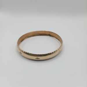 PULSERA RIGIDA ORO 14 K 20.8 GRMS (SEMINUEVO)
