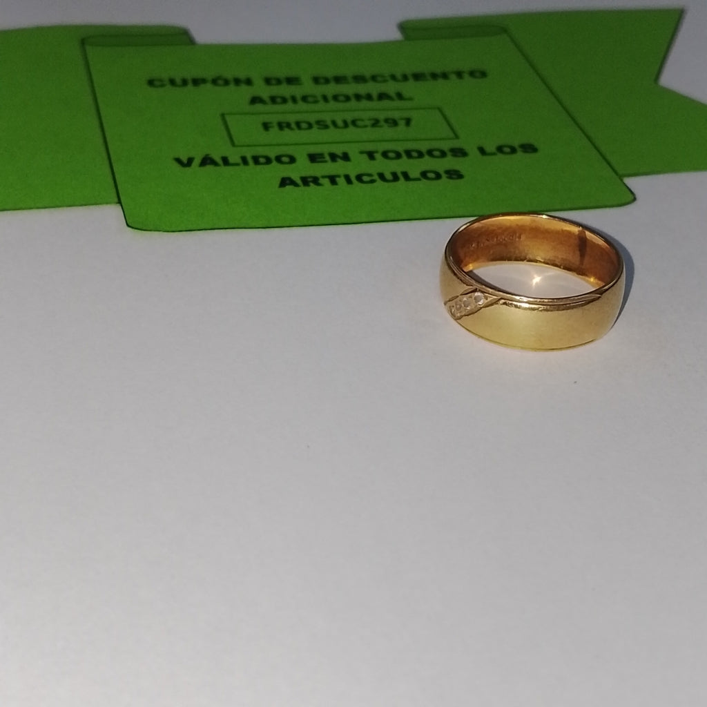 ARGOLLA ORO 14 K 2.9 GRMS (SEMINUEVO)