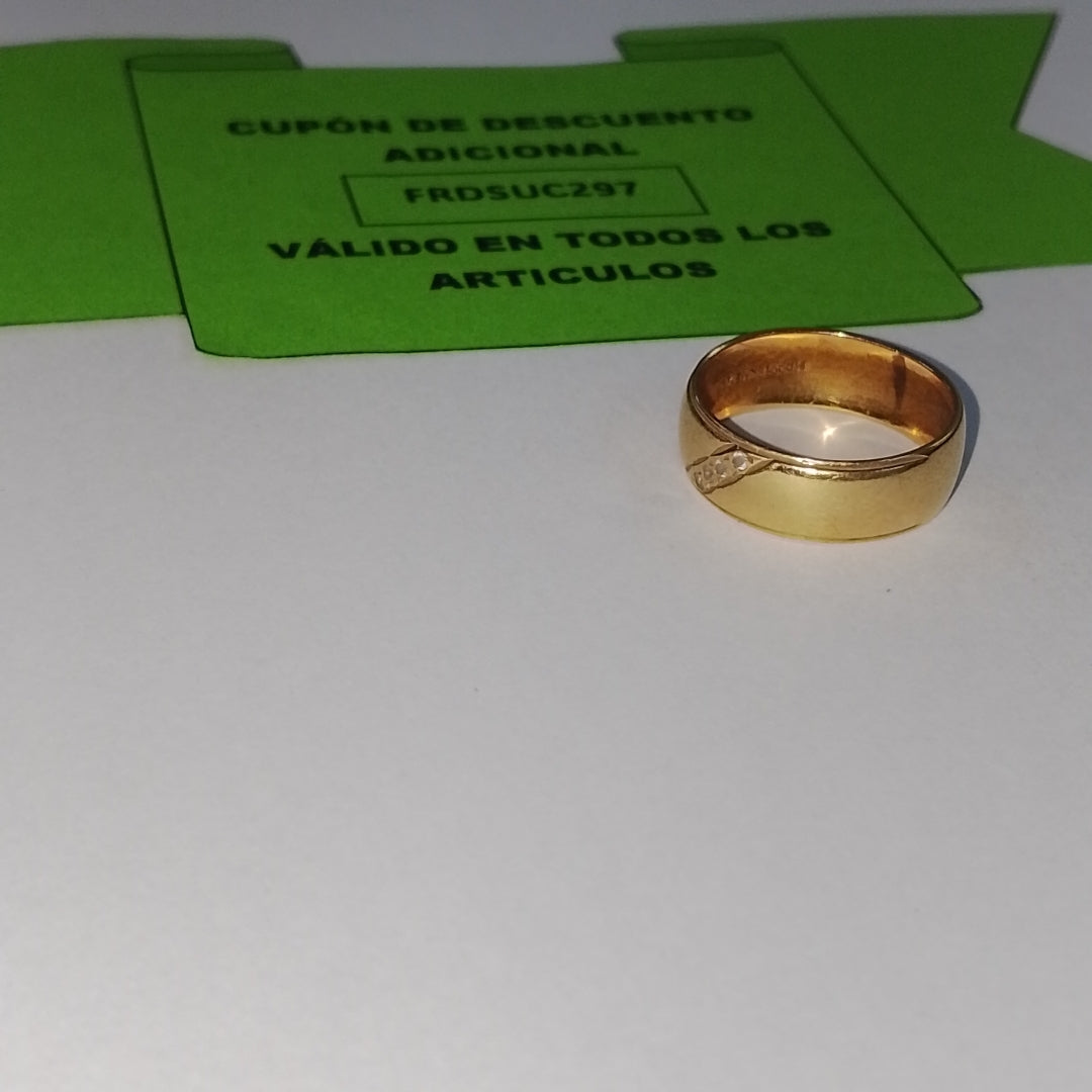 ARGOLLA ORO 14 K 2.9 GRMS (SEMINUEVO)