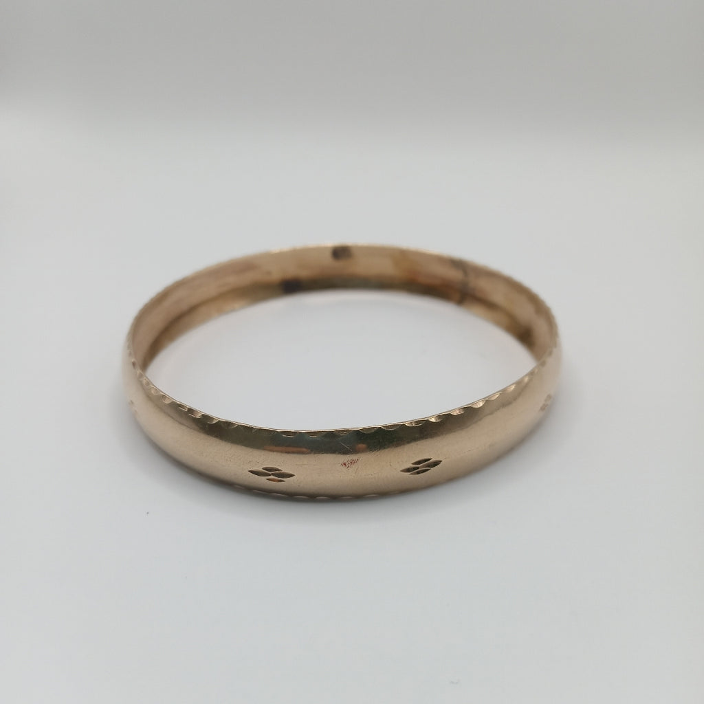 PULSERA RIGIDA ORO 14 K 21 GRMS (SEMINUEVO)