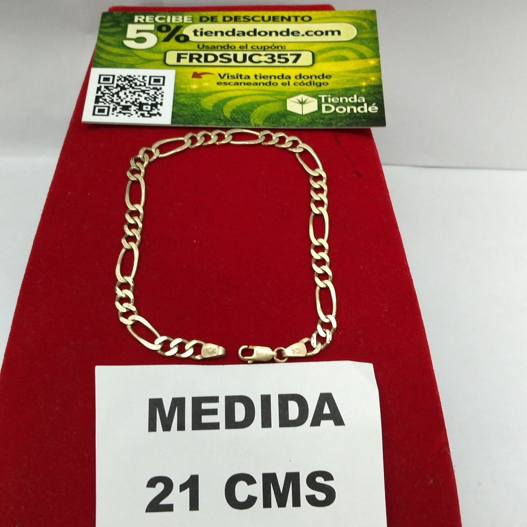 PULSERA ORO 10 K 6 GRMS (SEMINUEVO)