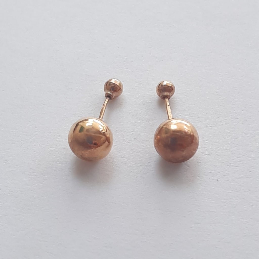 BROQUELES PAR ORO 14 K 0.3 GRMS (SEMINUEVO)