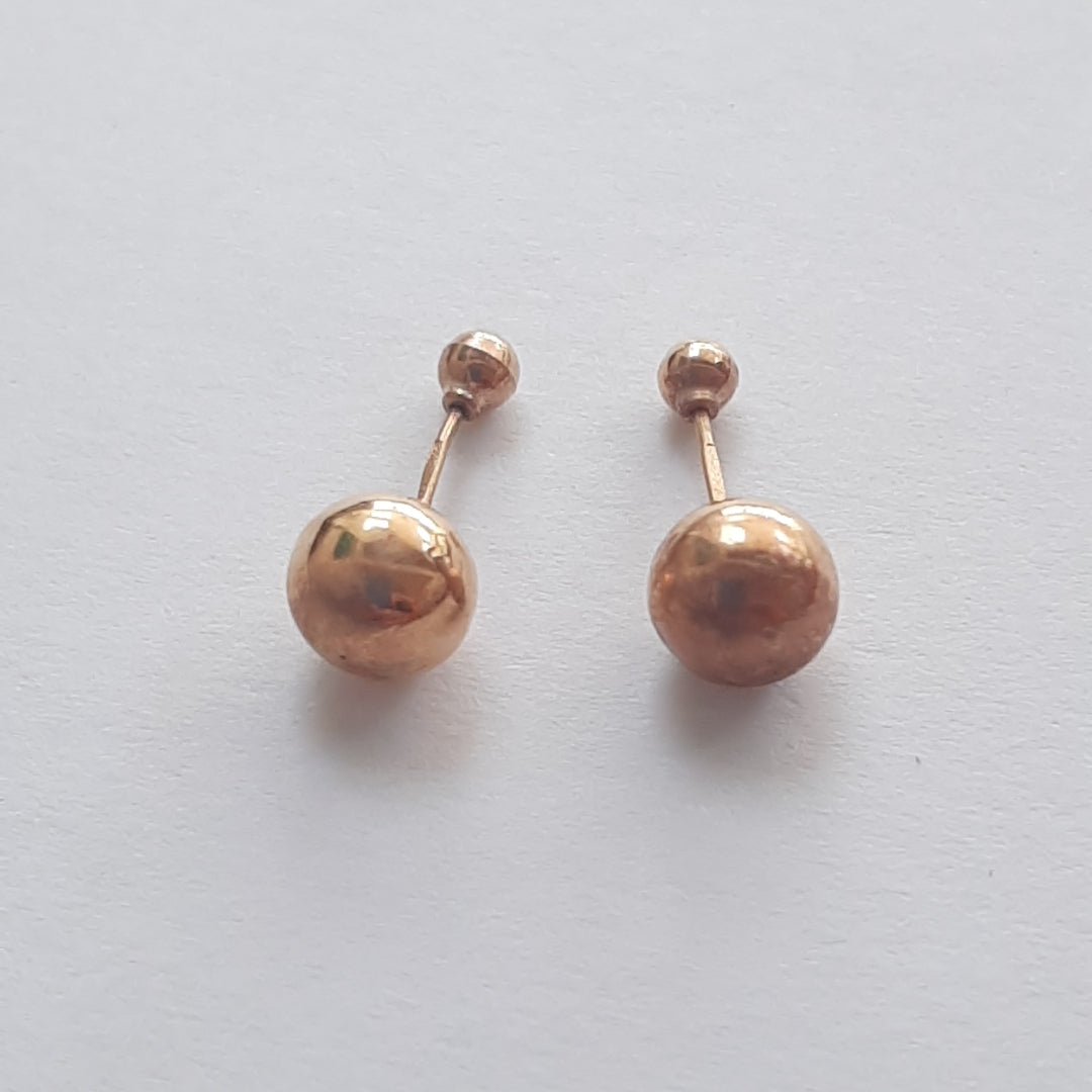 BROQUELES PAR ORO 14 K 0.3 GRMS (SEMINUEVO)