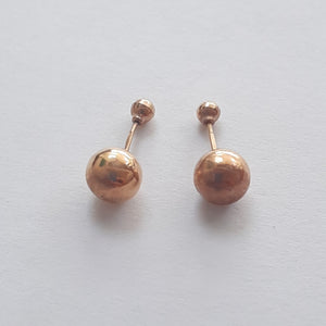 BROQUELES PAR ORO 14 K 0.3 GRMS (SEMINUEVO)