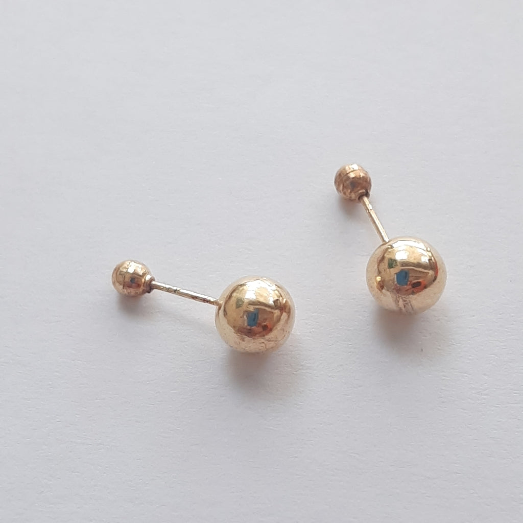 BROQUELES PAR ORO 14 K 0.3 GRMS (SEMINUEVO)