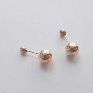 BROQUELES PAR ORO 14 K 0.3 GRMS (SEMINUEVO)