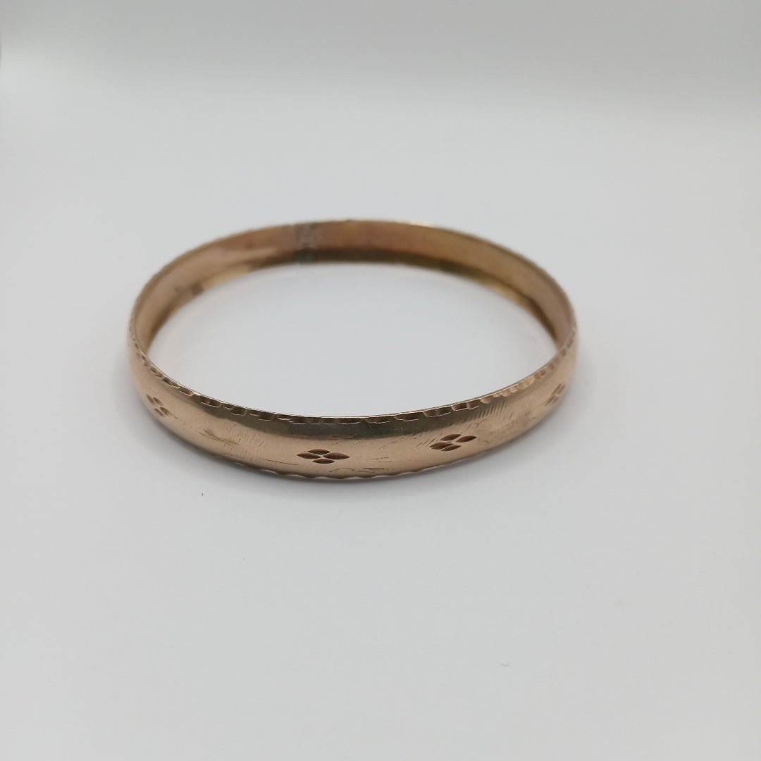 PULSERA RIGIDA ORO 14 K 18.3 GRMS (SEMINUEVO)