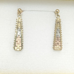 ARETES PAR ORO 8 K 2.5 GRMS (SEMINUEVO)