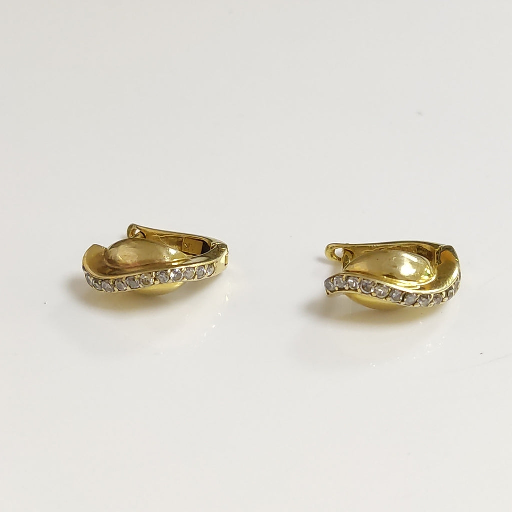 ARRACADAS PAR ORO 8 K 4.3 GRMS (SEMINUEVO)