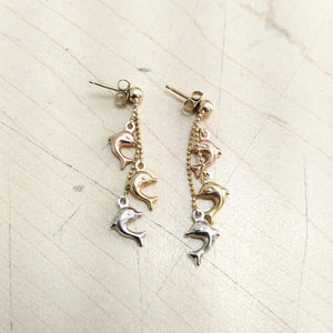 ARETES PAR ORO 14 K 3.1 GRMS (SEMINUEVO)