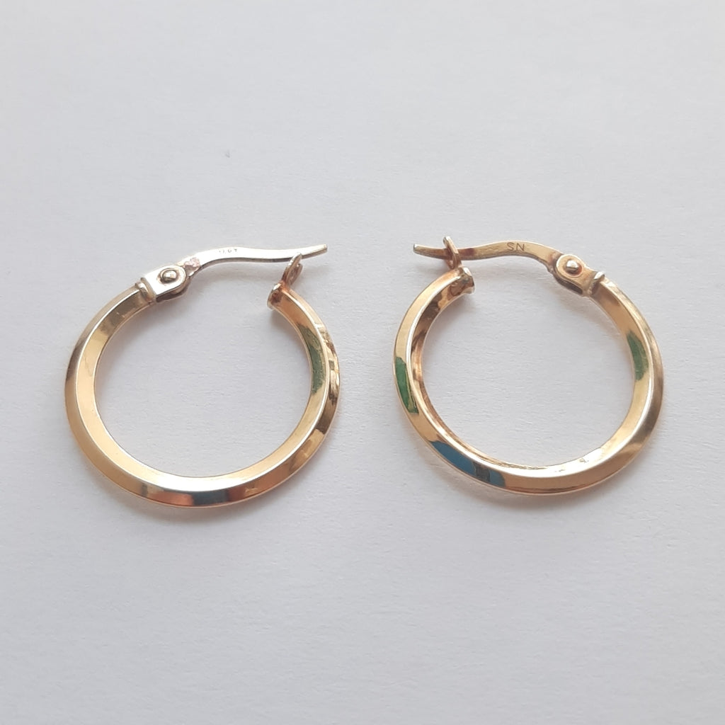 ARRACADAS PAR ORO 14 K 0.9 GRMS (SEMINUEVO)