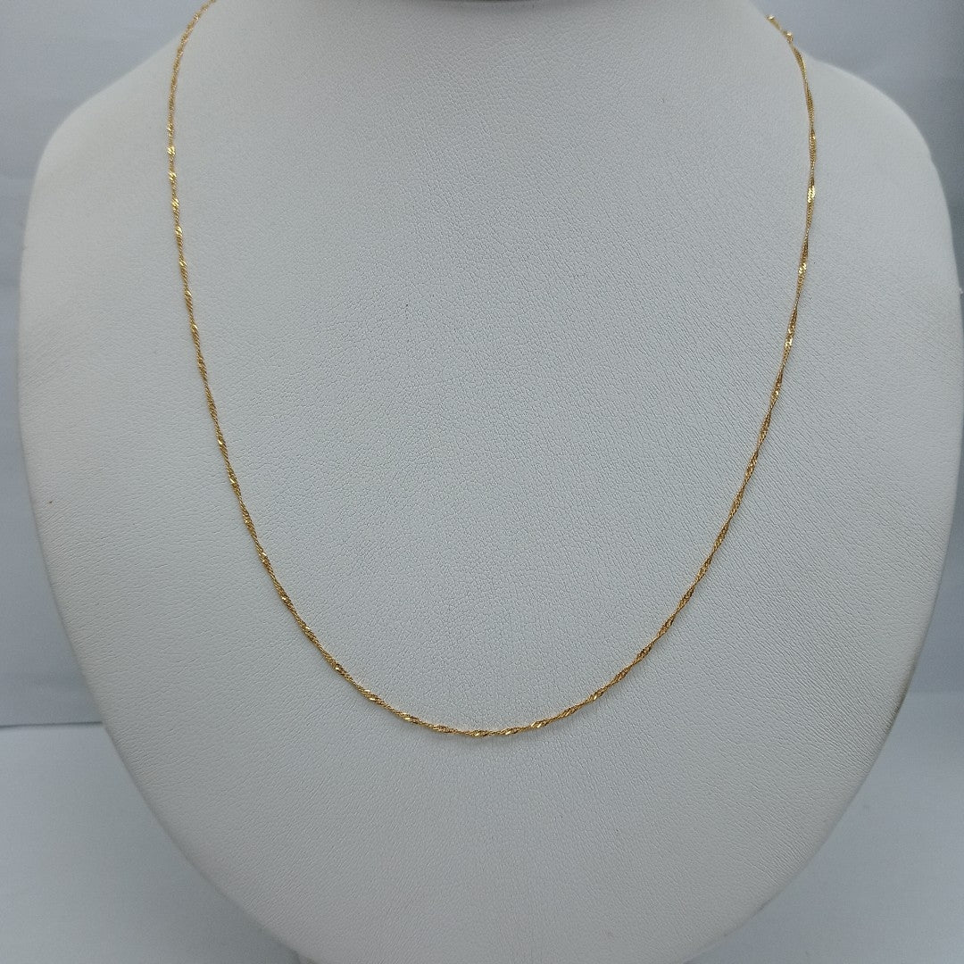 CADENA ORO 14 K 1,40 GRMS (SEMINUEVO)