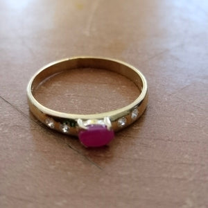 ANILLITO ORO 14 K 1.8 GRMS (SEMINUEVO)