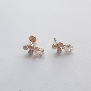 BROQUELES PAR ORO 14 K 0.6 GRMS (SEMINUEVO)