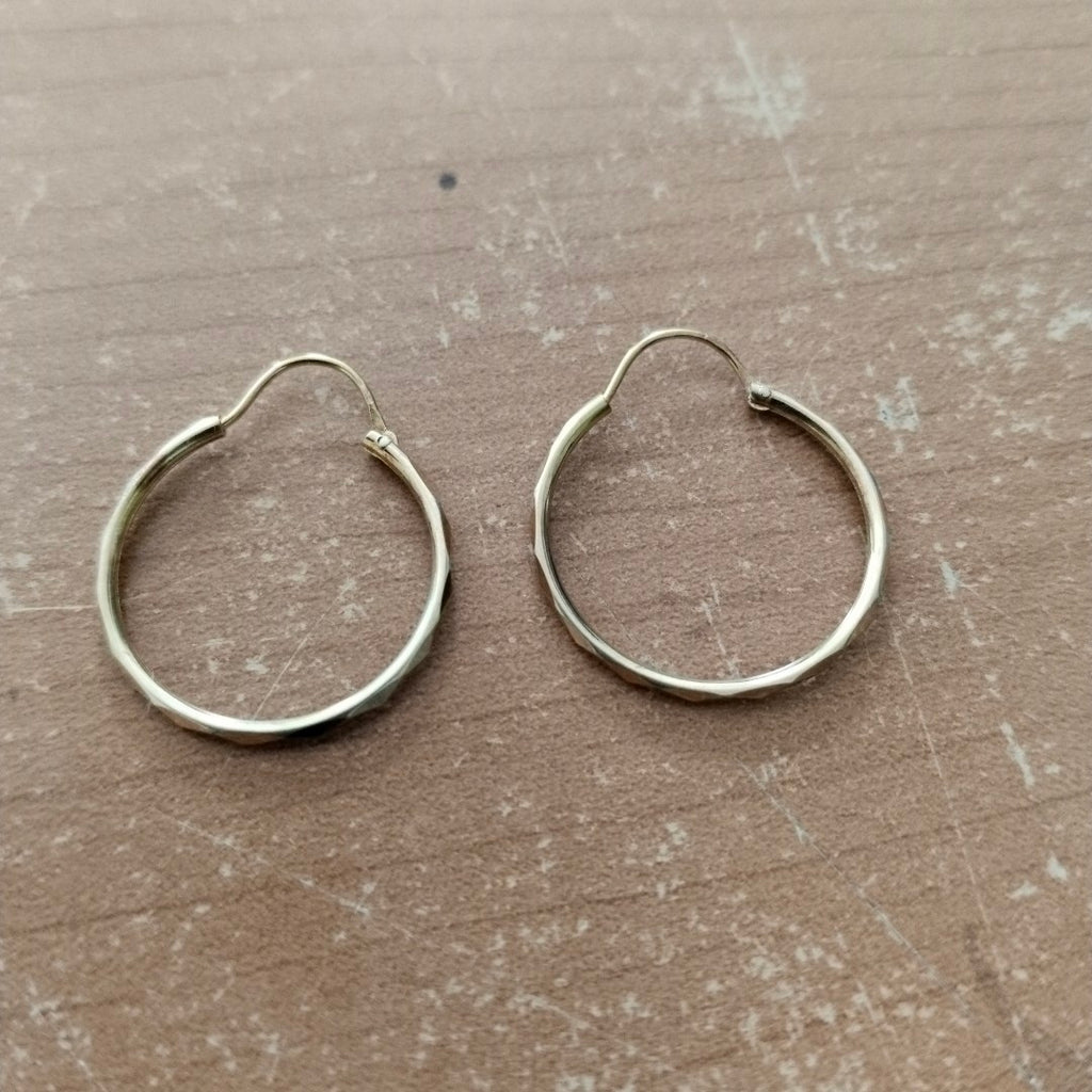 ARRACADAS PAR ORO 14 K 1.4 GRMS (SEMINUEVO)