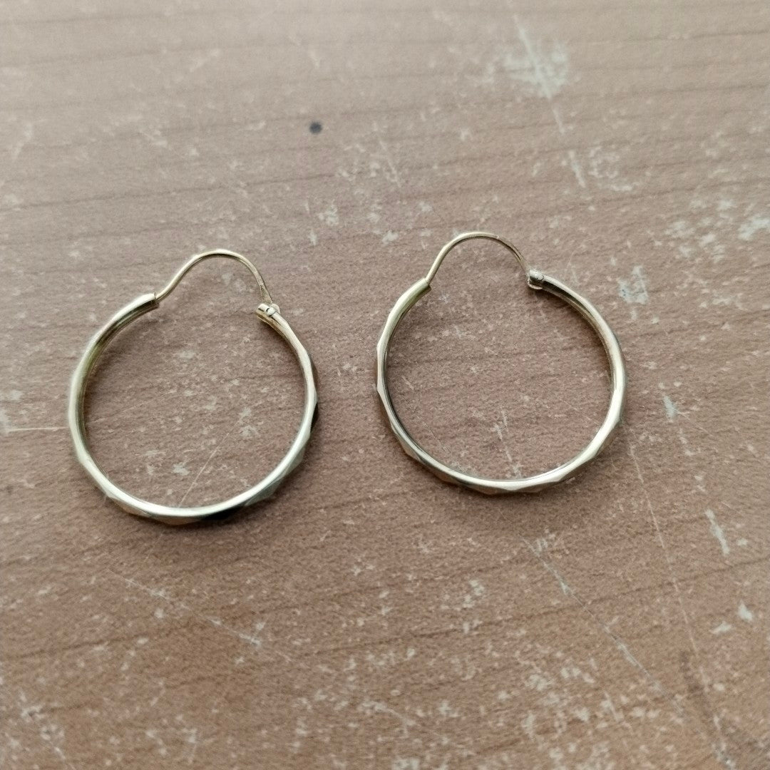 ARRACADAS PAR ORO 14 K 1.4 GRMS (SEMINUEVO)