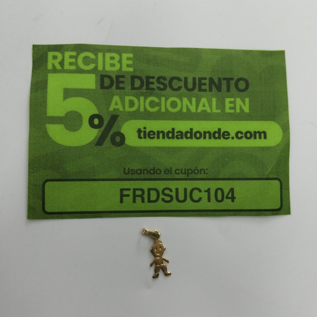 DIJE ORO 10 K 0.8 GRMS (SEMINUEVO)