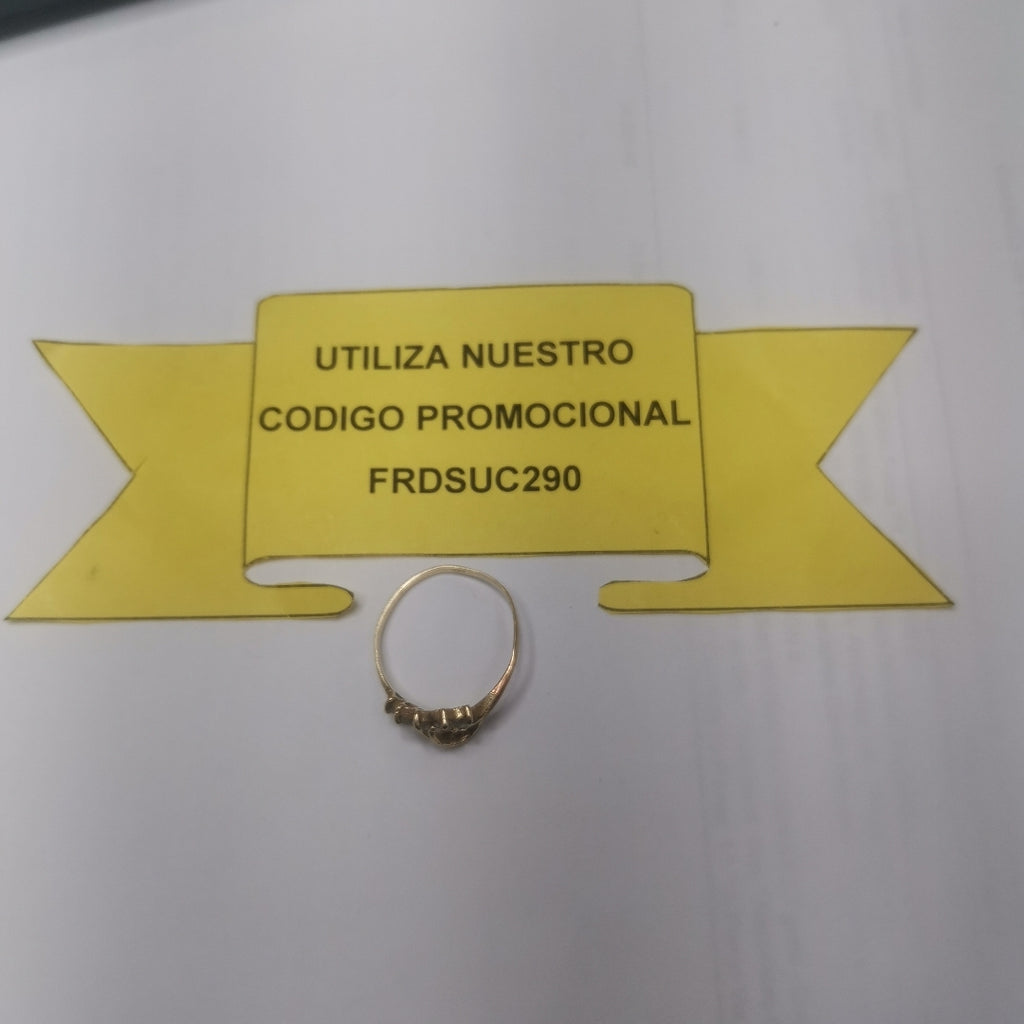 ANILLO ORO 14 K 1,40 GRMS (SEMINUEVO)