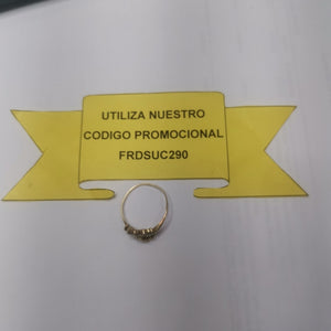 ANILLO ORO 14 K 1,40 GRMS (SEMINUEVO)