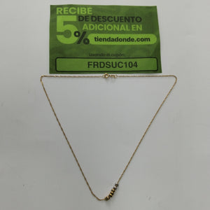 GARGANTILLA ORO 14 K 1.3 GRMS (SEMINUEVO)