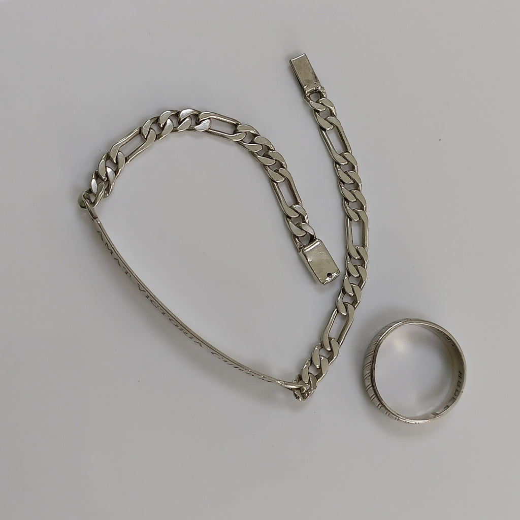ARGOLLA, ESCLAVA PLATA 13.7 GRMS (SEMINUEVO)