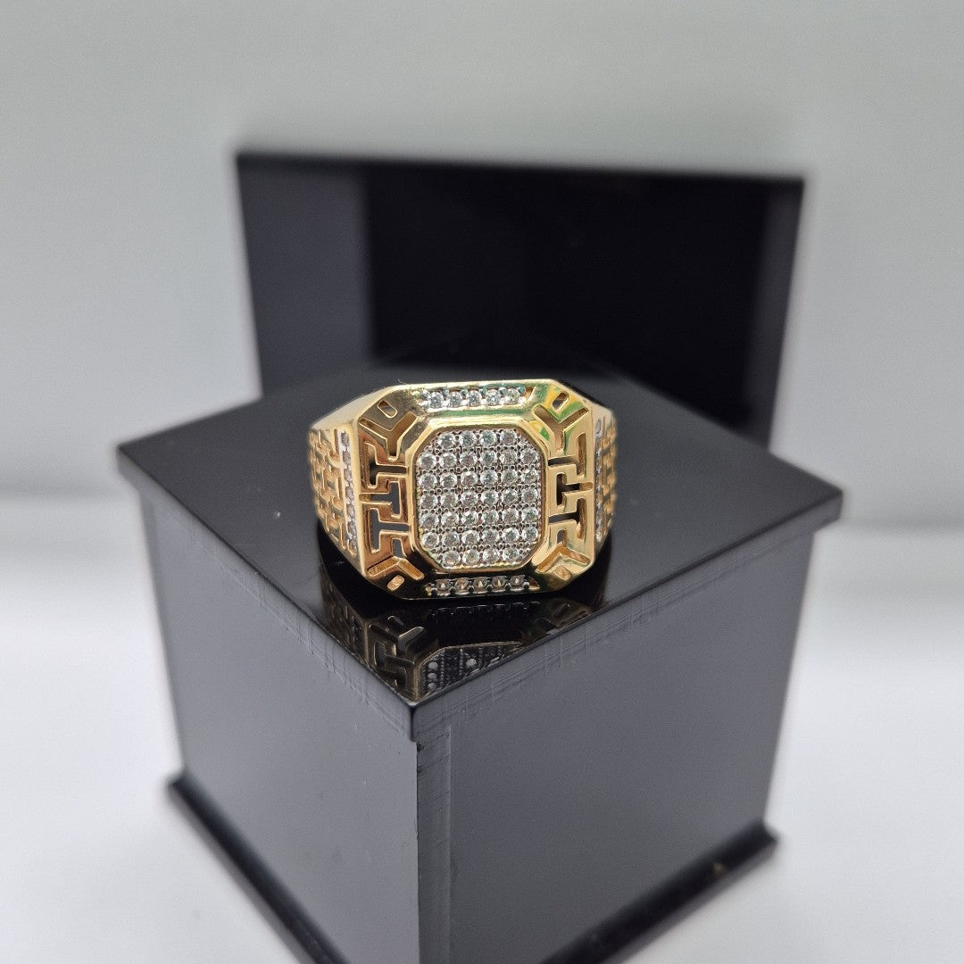 ANILLO ORO 14 K 7 GRMS (SEMINUEVO)