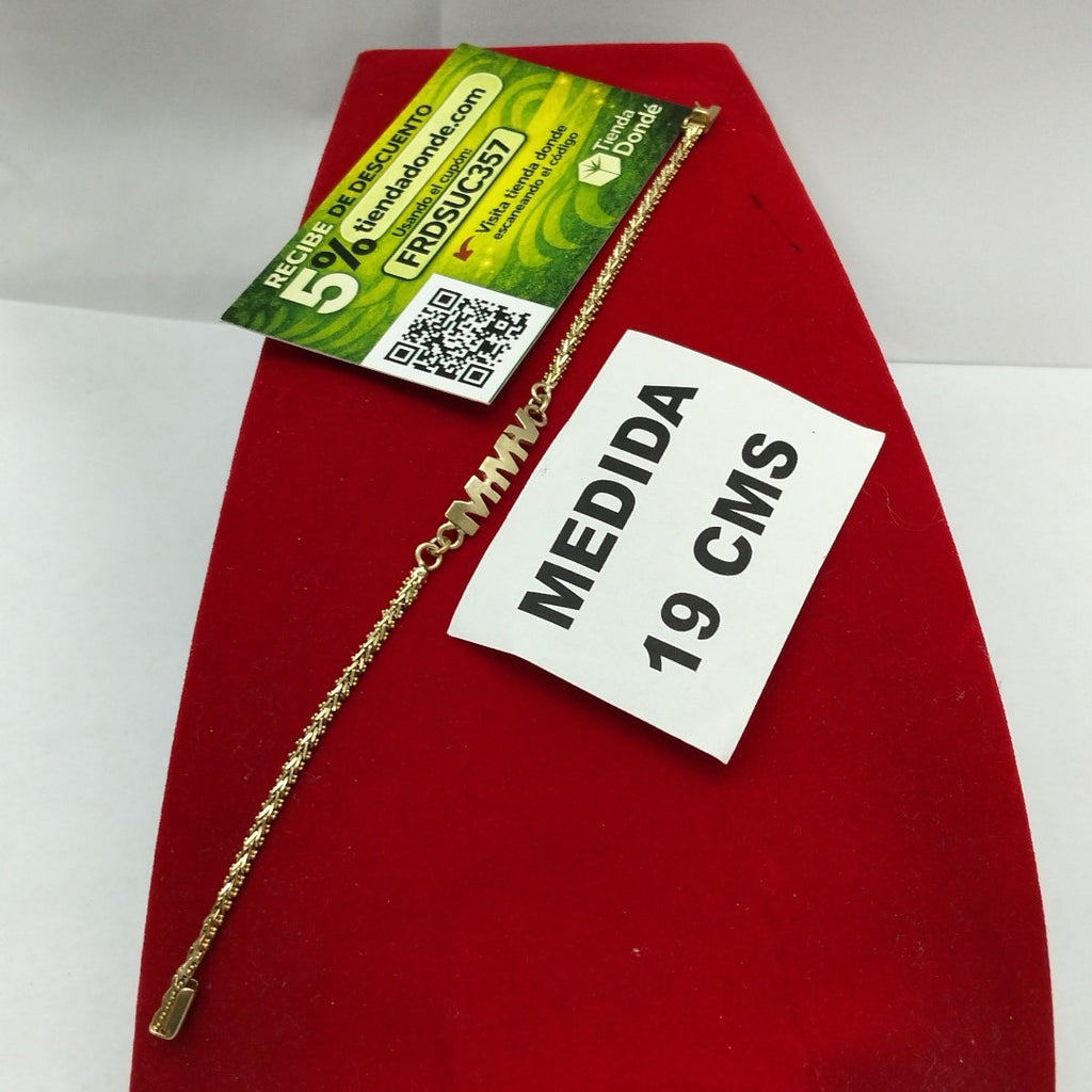 PULSERA ORO 14 K 6,30 GRMS (SEMINUEVO)