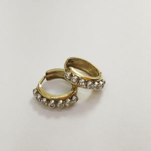 ARRACADAS PAR ORO 14 K 3,30 GRMS (SEMINUEVO)
