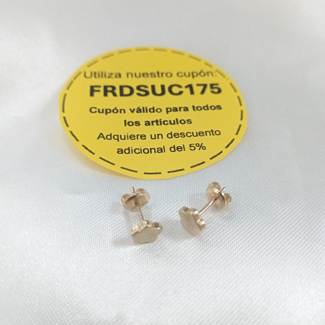 BROQUELES ORO 10K 0.9 (NUEVO)