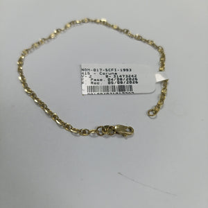PULSERA ORO 10 K 1.4 GRMS (SEMINUEVO)