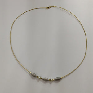 GARGANTILLA ORO COMBINADO 14 K 4,70 GRMS (SEMINUEVO)