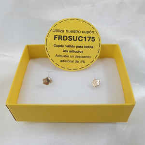 BROQUELES ORO 10K 0.9 (NUEVO)