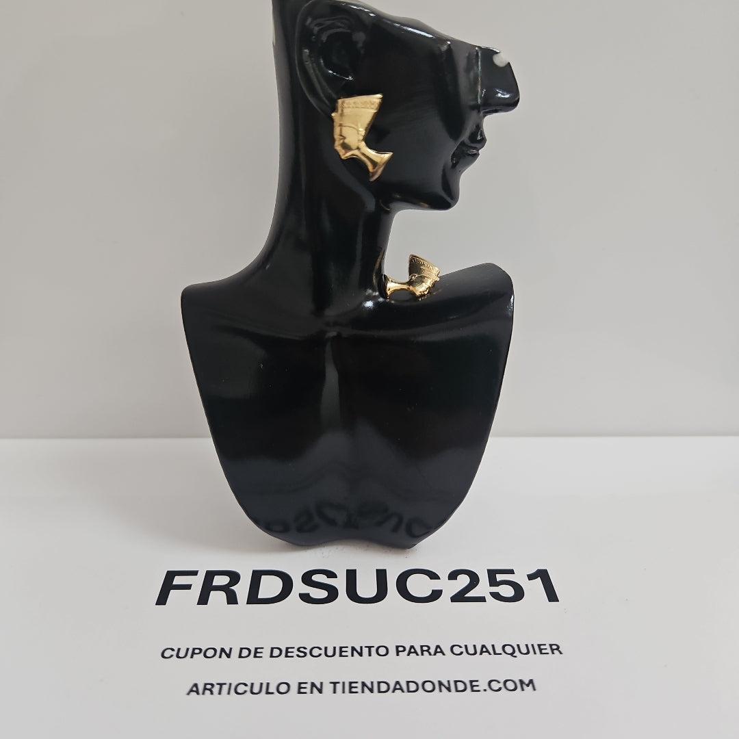 BROQUELES PAR ORO 14 K 1,00 GRMS (SEMINUEVO)